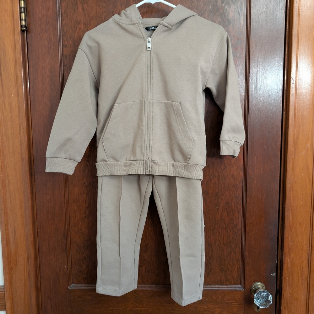 NIP! Kid's Next Brand Stone Smart Zip Through Hoodie and Joggers Set